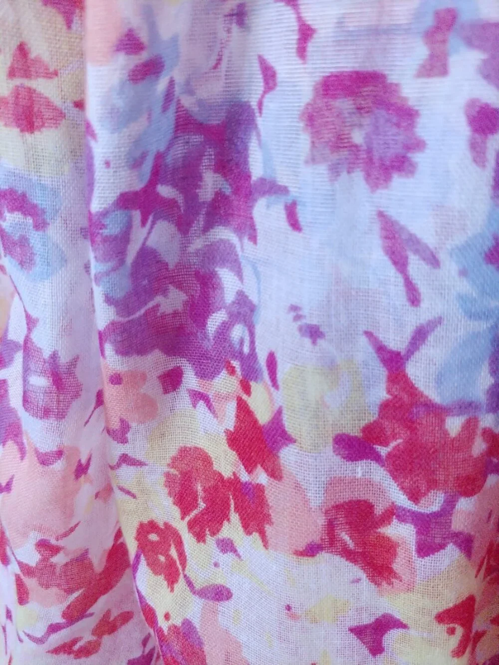 Apt 9 Pink and Red Floral Infinity Scarf